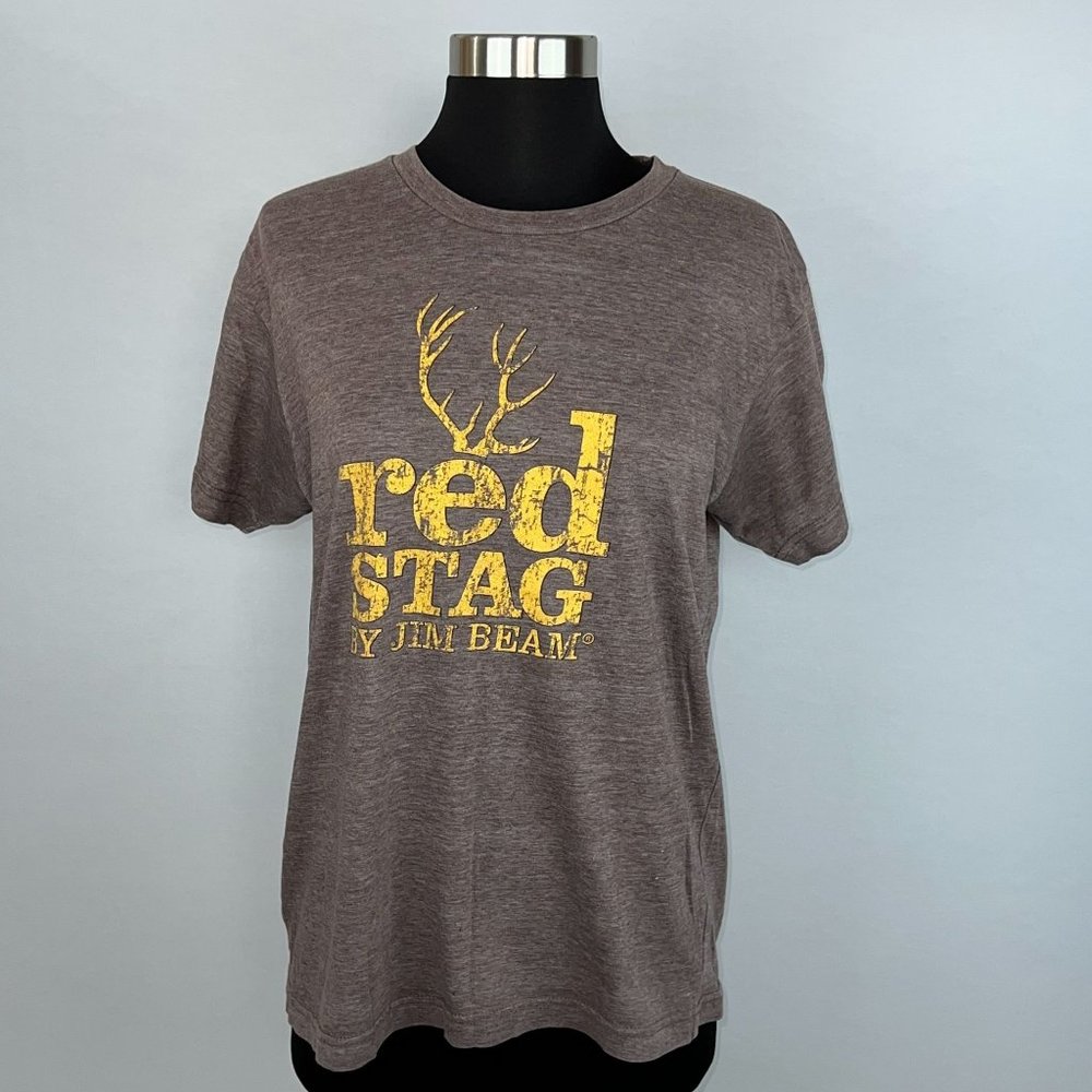 Jim Beam Red Stag Whiskey Womens T-Shirt